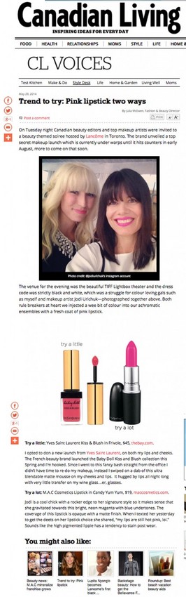 JODI URICHUK - PRESS